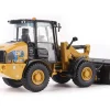 CAT Caterpillar 906 Electric Compact Wheel Loader Yellow with Operator "High Line Series" 1/50 Diecast Model by Diecast Masters