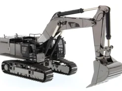 CAT Caterpillar 390F L Hydraulic Tracked Excavator Gunmetal Commemorative Series 1/50 Diecast Model Diecast Masters 85547