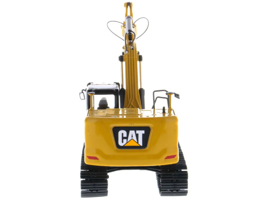 CAT Caterpillar 323 Hydraulic Excavator Operator Next Generation Design High Line Series 1/50 Diecast Model Diecast Masters 85571
