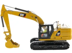 CAT Caterpillar 323 Hydraulic Excavator Operator Next Generation Design High Line Series 1/50 Diecast Model Diecast Masters 85571