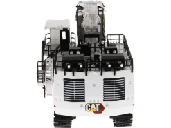 CAT Caterpillar 6060 Hydraulic Mining Front Shovel Coal Configuration White High Line Series 1/87 HO Diecast Model Diecast Masters 85653