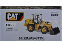 CAT Caterpillar 910K Wheel Loader High Line Series with Operator 1/32 Diecast Model Diecast Masters 85294