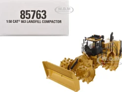 CAT Caterpillar 836 Landfill Compactor Yellow