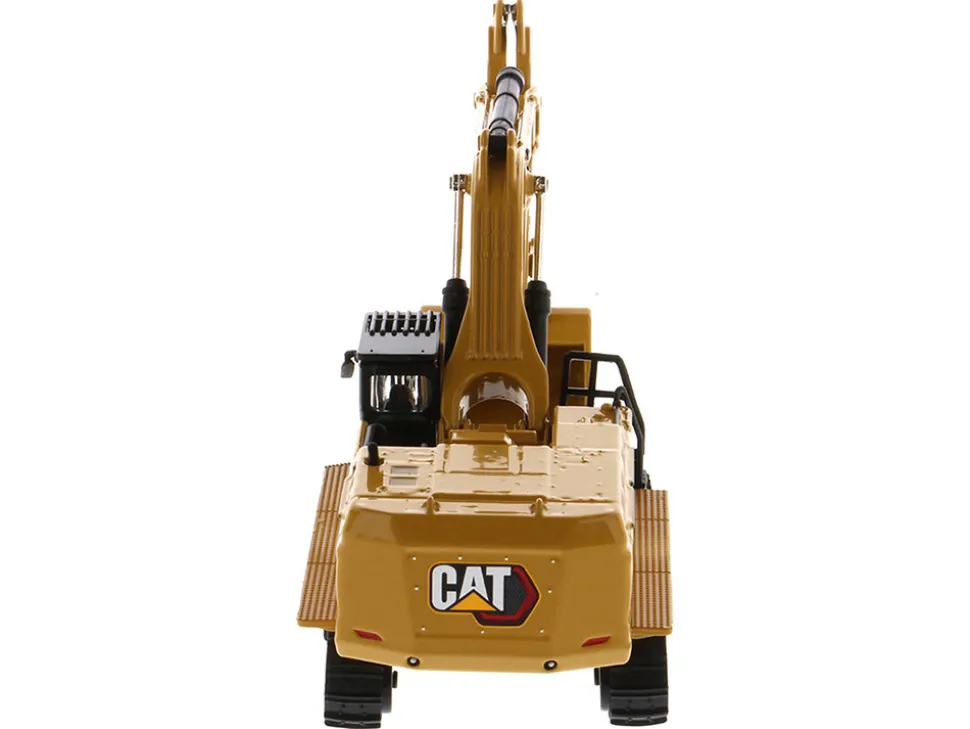 CAT Caterpillar 395 Next Generation Hydraulic Excavator Mass Excavation Version Yellow High Line Series 1/87 HO Diecast Model Diecast Masters 85687