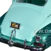 1948 Chevrolet Aerosedan Fleetside Lowrider Pastel Green Green Metallic Two-Tone Get Low Series 1/24 Diecast Model Car Motormax 79027