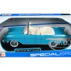1957 Chevrolet Bel Air Convertible Blue with White Interior "Special Edition" Series 1/18 Diecast Model Car by Maisto