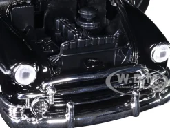 1950 Chevrolet Bel Air Lowrider Black Get Low Series 1/24 Diecast Model Car Motormax 79026