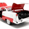 1955 Chevrolet Bel Air Red 1/24 Diecast Model Car Motormax 73229