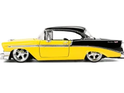 1956 Chevrolet Bel Air Yellow and Black