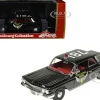 1961 Chevrolet Biscayne "Ohio State Highway Patrol" Black with Red Interior Limited Edition to 150 pieces Worldwide 1/43 Model Car by Goldvarg Collection