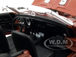 1968 Chevrolet Camaro SS 396 Convertible Bronze 1/24 Diecast Model Car Maisto 31257
