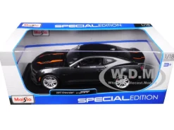 2017 Chevrolet Camaro SS Fifty 50th Anniversary Metallic Grey 1/18 Diecast Model Car Maisto 31385