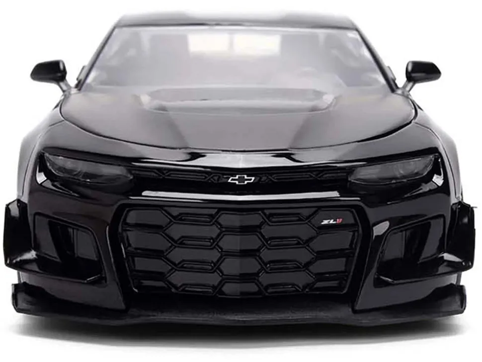 2024 Chevrolet Camaro ZL1 1LE Black "Fast X" (2023) Movie "Fast & Furious 25th Anniversary" Series 1/24 Diecast Model Car by Jada