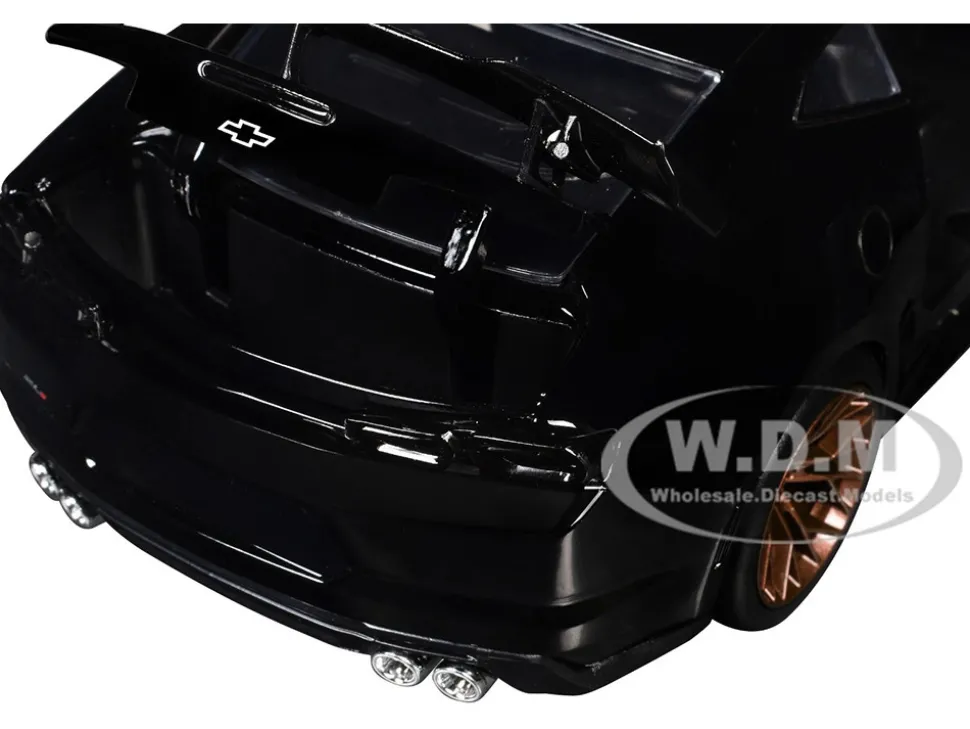 2024 Chevrolet Camaro ZL1 1LE Black "Fast X" (2023) Movie "Fast & Furious 25th Anniversary" Series 1/24 Diecast Model Car by Jada