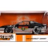 1985 Chevrolet Camaro Z28 "Mickey Thompson" Black and Silver Metallic "Bigtime Muscle" Series 1/24 Diecast Model Car by Jada