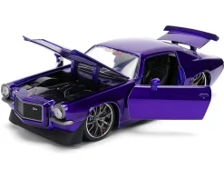 1971 Chevrolet Camaro Z/28 Purple Metallic with Black Hood 