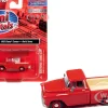 1955 Chevrolet Cameo Pickup Truck Red Ivory 1/87 HO Scale Model Car Classic Metal Works 30623