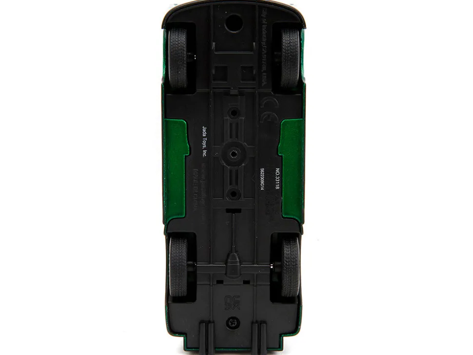 1952 Chevrolet COE Pickup Truck Green Metallic and Black and Green Lantern Diecast Figure DC Comics Hollywood Rides Series 1/32 Diecast Model Car Jada 33093