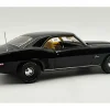 1969 Chevrolet COPO Camaro Tuxedo Black with Yellow Interior Limited Edition to 402 pieces Worldwide 1/18 Diecast Model Car by ACME