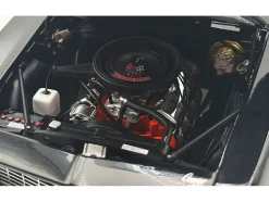 1969 Chevrolet COPO Camaro Tuxedo Black with Yellow Interior Limited Edition to 402 pieces Worldwide 1/18 Diecast Model Car by ACME