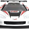 2005 Chevrolet Corvette C6R #16 White with Black and Red Graphics "Collection" Series 1/64 Diecast Model Car by Majorette