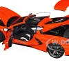 2020 Chevrolet Corvette C8 Stingray Sebring Orange 1/18 Model Car by Autoart