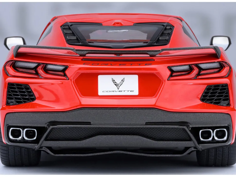 2020 Chevrolet Corvette C8 Stingray Torch Red 1/18 Model Car by Autoart