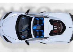 2020 Chevrolet Corvette C8 Stingray Ceramic Matrix Gray Metallic 1/18 Model Car by Autoart