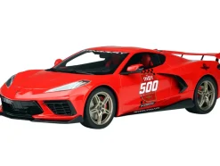 2020 Chevrolet Corvette Stingray C8 Torch Red Official Pace Car 104th Indianapolis 500 2020 1/18 Model Car Real Art Replicas 18014