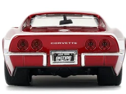 1969 Chevrolet Corvette Stingray ZL1 Red Metallic with Stars and Stripes Graphics 