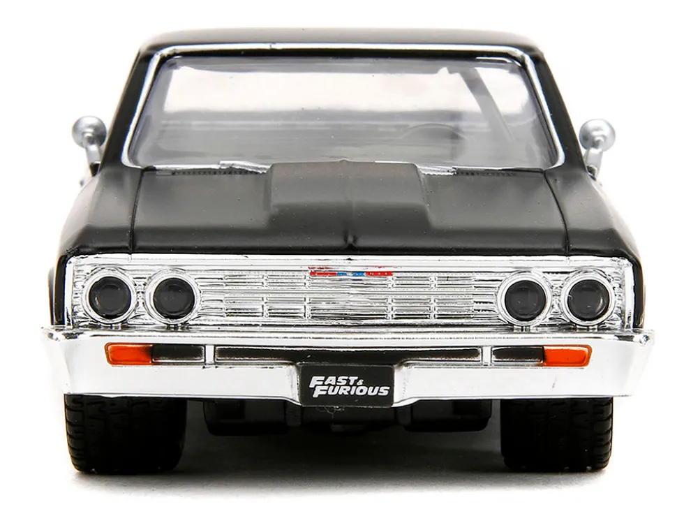 1967 Chevrolet El Camino Matt Black Fast & Furious Series 1/32 Diecast Model Car Jada 34414
