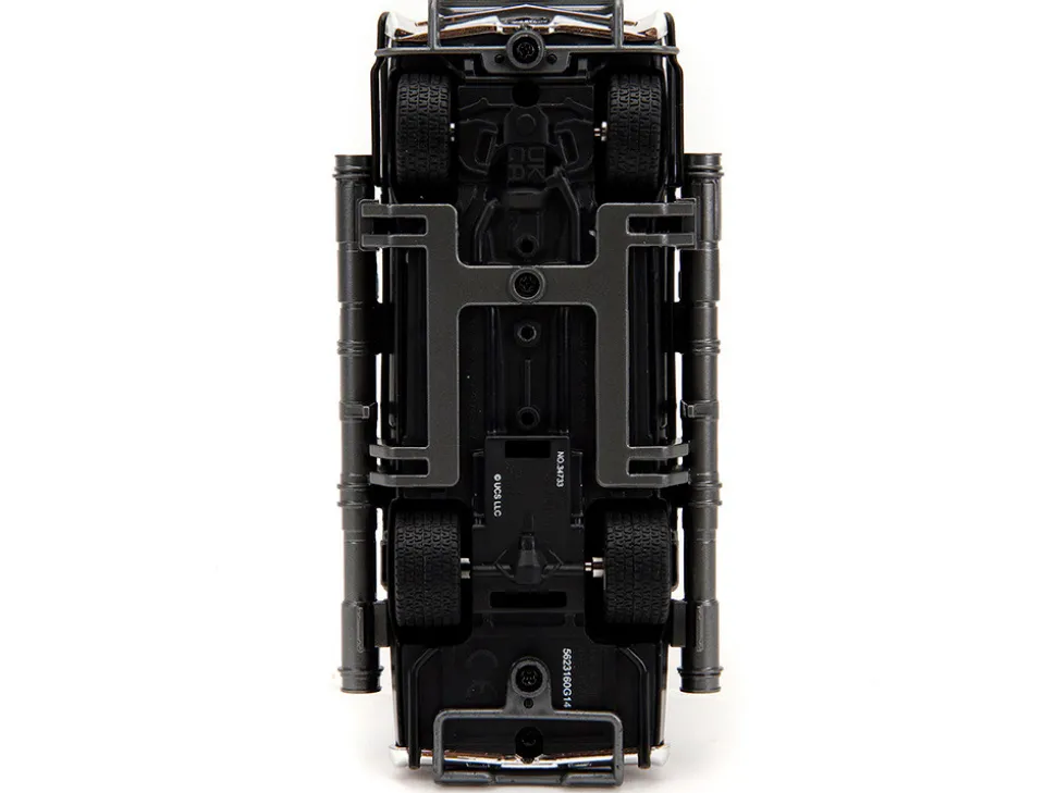 1967 Chevrolet El Camino with Cannons Matt Black Fast X 2023 Movie Fast & Furious Series 1/32 Diecast Model Car Jada 34733