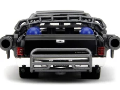 1967 Chevrolet El Camino with Cannons Matt Black Fast X 2023 Movie Fast & Furious Series 1/32 Diecast Model Car Jada 34733