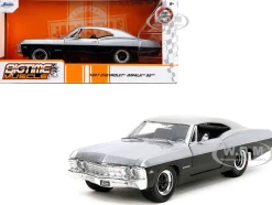 1967 Chevrolet Impala SS Silver Metallic and Black