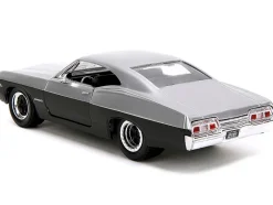 1967 Chevrolet Impala SS Silver Metallic and Black