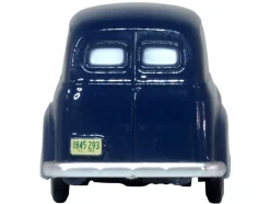 1950 Chevrolet Panel Van Mariner Blue 1/87 (HO) Scale Diecast Model Car by Oxford Diecast