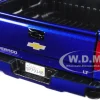 2017 Chevrolet Silverado 1500 LT Z71 Crew Cab Blue 1/27 Diecast Model Car Motormax 79348