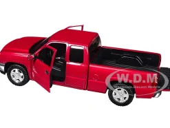 2006 Chevrolet Silverado 1500 Pickup Truck Red Metallic 