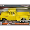 1957 Chevrolet 3100 Stepside Pickup Truck Yellow Timeless Legends Series 1/24 Diecast Model Car Motormax 79381y