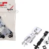 Chrome Chassis Kit for Kenworth or Peterbilt Cab 1/87 (HO) Plastic Model by Promotex