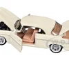 1955 Chrysler C300 Cream "Timeless Legends" Series 1/24 Diecast Model Car by Motormax