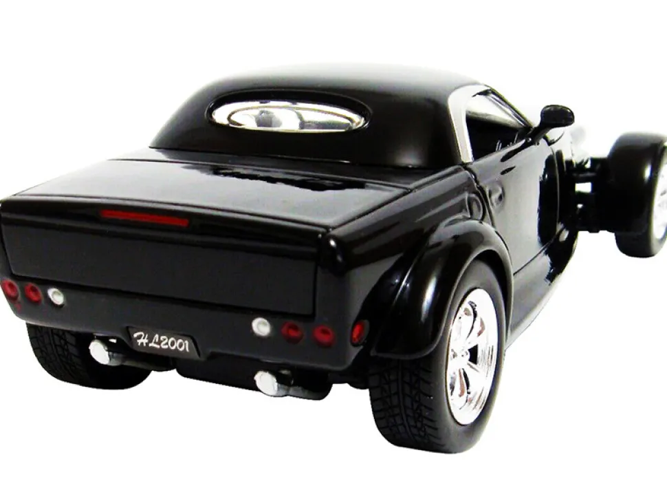 Chrysler Howler Concept Black Timeless Legends 1/24 Diecast Model Car Motormax 73282