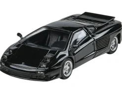 1991 Cizeta V16T Black 1/64 Diecast Model Car Paragon Models PA-55505