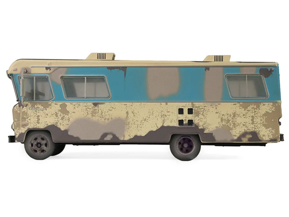 1972 Condor II RV (Recreational Vehicle) "Going on Vacation" Evergreen (Weathered) "Hobby Exclusive" Series 1/64 Diecast Model Car by Greenlight