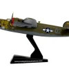 Consolidated B 24J Liberator Bomber Aircraft Witchcraft 467th Bomb Group 790 Bomb Squadron United States Army Air Forces 1/163 Diecast Model Airplane Postage Stamp PS5557-3