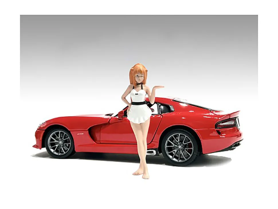 Cosplay Girls Figure 2 for 1/24 Scale Models American Diorama 24302