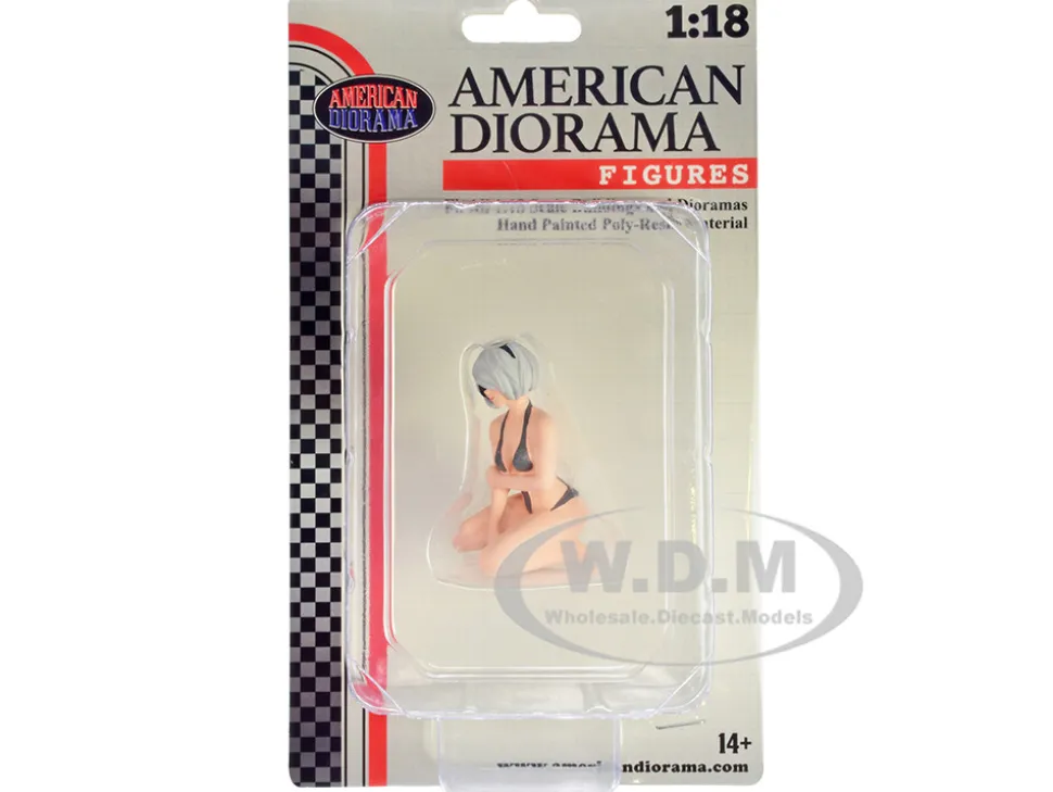 Cosplay Girls Figure 5 for 1/18 Scale Models American Diorama 18305