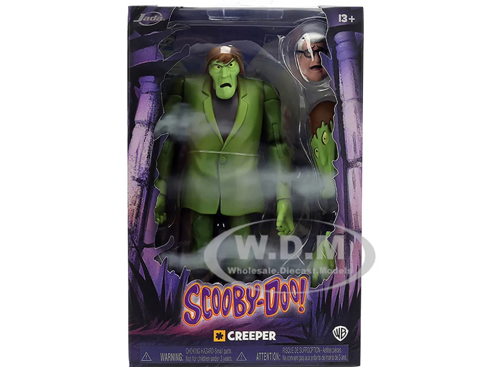 Creeper 6" Moveable Figure with Accessories and Alternate Head and Hands "Scooby-Doo!" Franchise Model by Jada