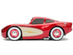 Cruising Lightning McQueen Red Metallic with Extra Wheels Disney & Pixar
