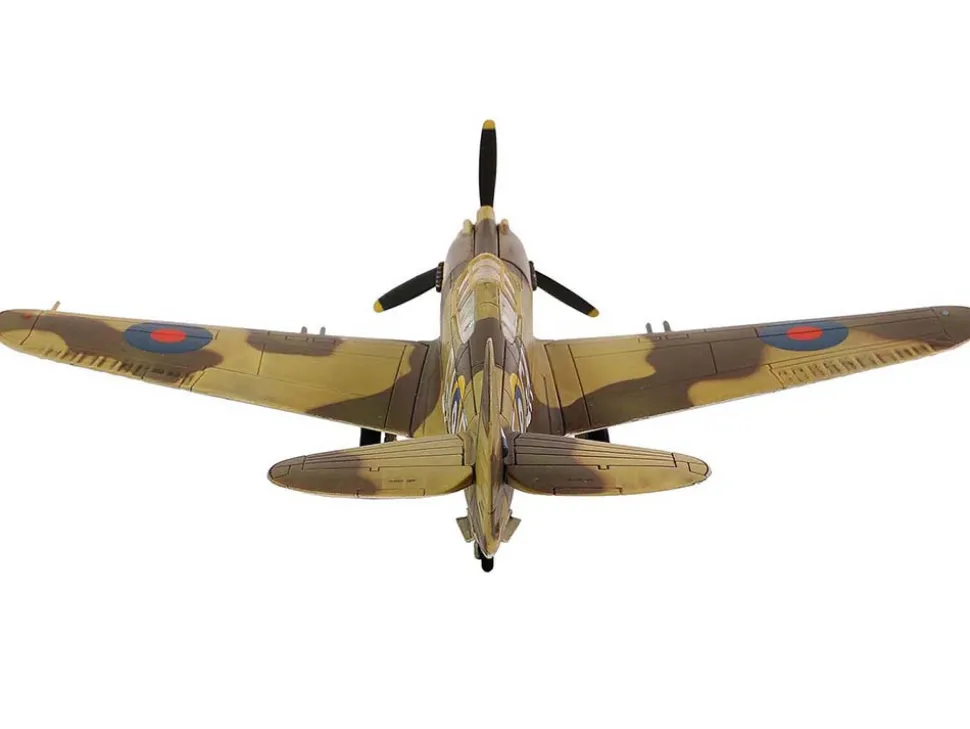 Curtiss P-40B Tomahawk MK IIB Aircraft Fighter 112 Squadron Royal Air Force AK402, GA-F North Africa October 1941 WW2 Aircrafts Series 1/72 Diecast Model Forces of Valor FOV-812060A